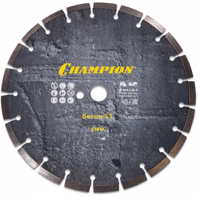 Диск алмазный CHAMPION ST С1612 CH-C1612