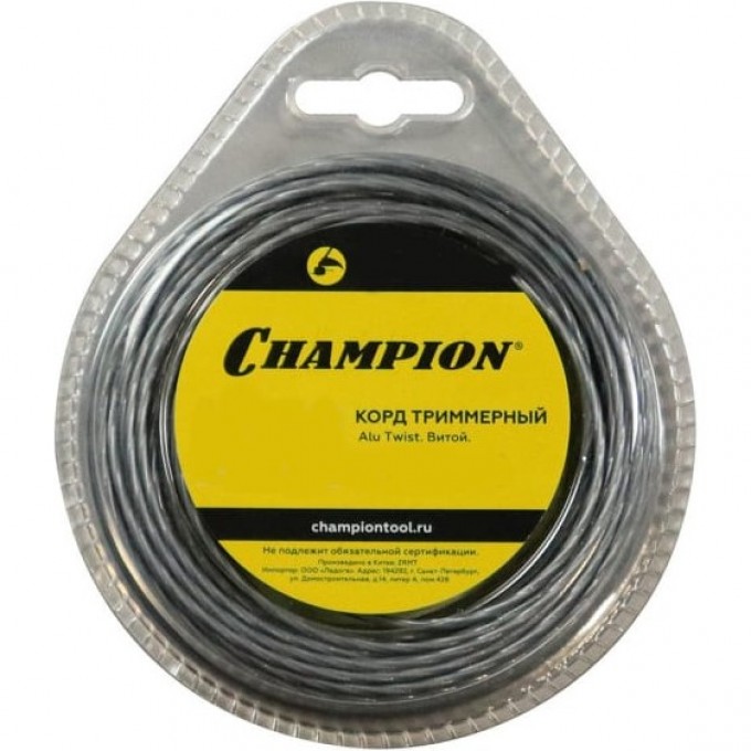 Корд триммерный CHAMPION ALU TWIST 3.0мм*25м (витой) C7064 CH-C7064