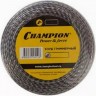 Корд триммерный CHAMPION TRI-TWIST 2.7мм*60м (витой треугольник)+нож C7047 CH-C7047